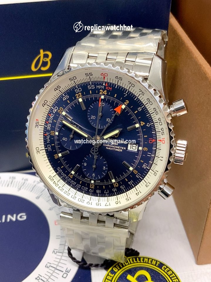 Breitling Navitimer GMT Mens watch Unisex Automatic Steel A24322121C2A1 3