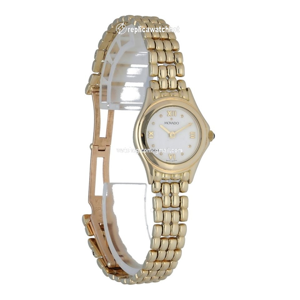 Movado Womens watch Quartz Yellow gold 74259811 3