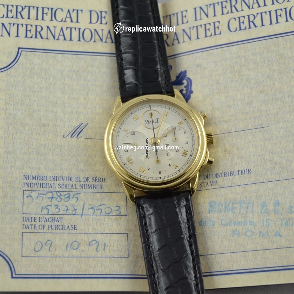Piaget Gouverneur Mens watch Unisex Manual winding Yellow gold 15978 3