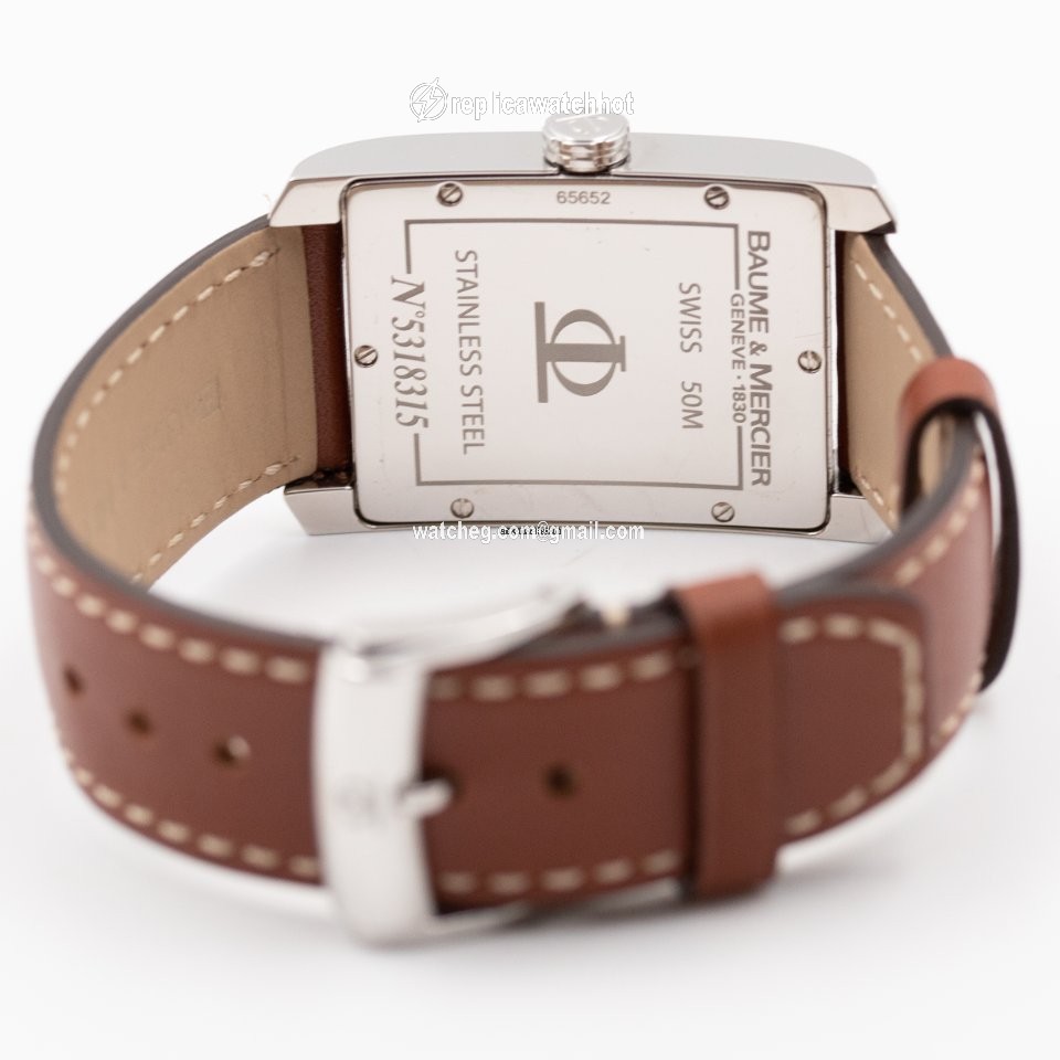 Baume & Mercier Hampton Mens watch Unisex Quartz Steel 65652 3