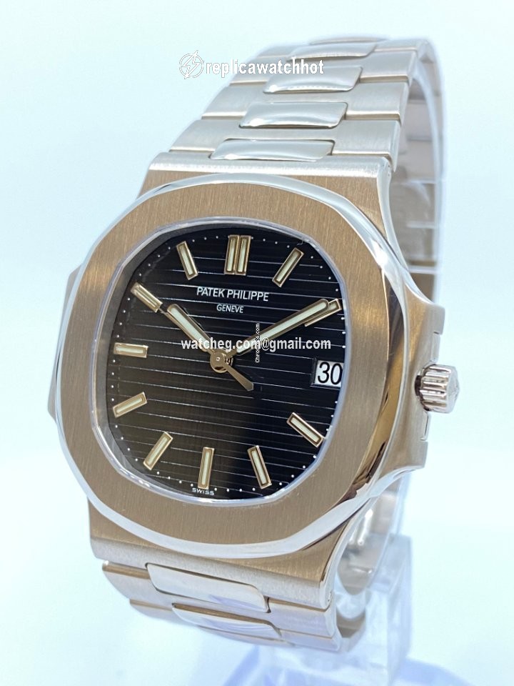 Patek Philippe Nautilus Mens watch Unisex Automatic White gold 3711 1G-001 3