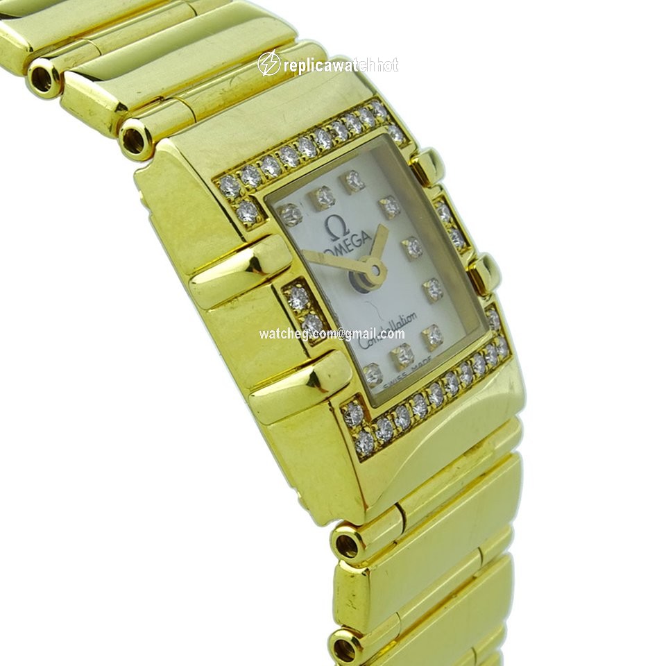 Omega Constellation Quartz Womens watch Quartz Yellow gold 1136.76.00 3