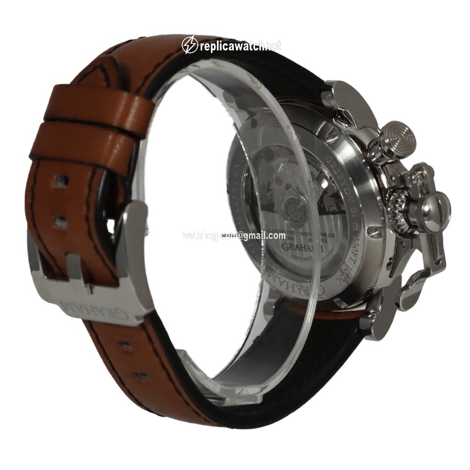 Graham Chronofighter Mens watch Unisex Automatic Steel 2CVAS.B03A 3