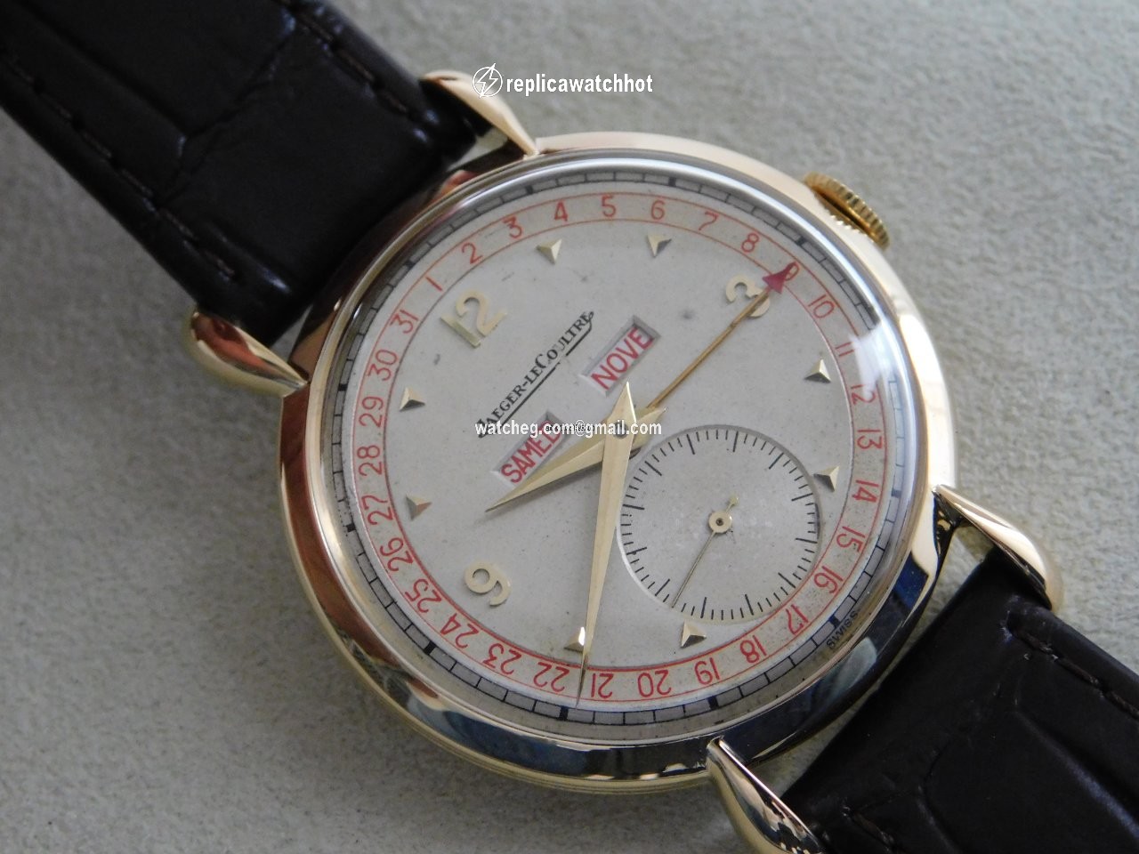 Jaeger-LeCoultre Mens watch Unisex Manual winding Yellow gold 272749 3