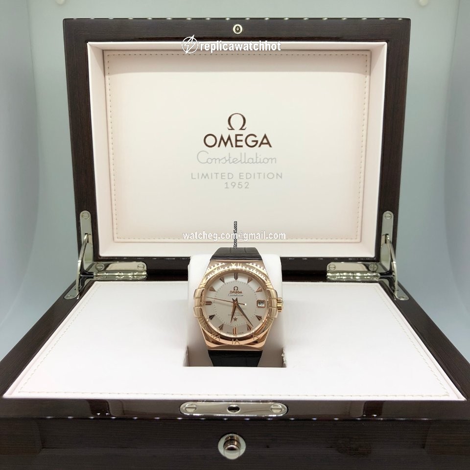 Omega Constellation Men Mens watch Unisex Automatic Red gold 123.53.38.21.02.001 3