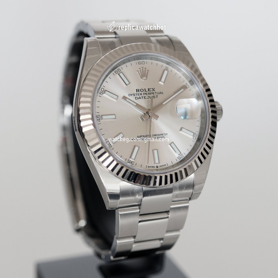 Rolex Datejust 41 Mens watch Unisex Gold Steel Automatic 126334-0003 3