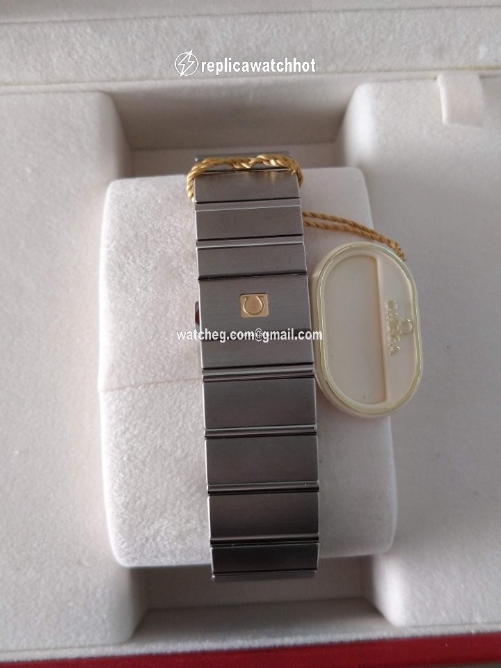 Omega Constellation Quartz Mens watch Unisex Quartz Gold Steel 12310356002001 3