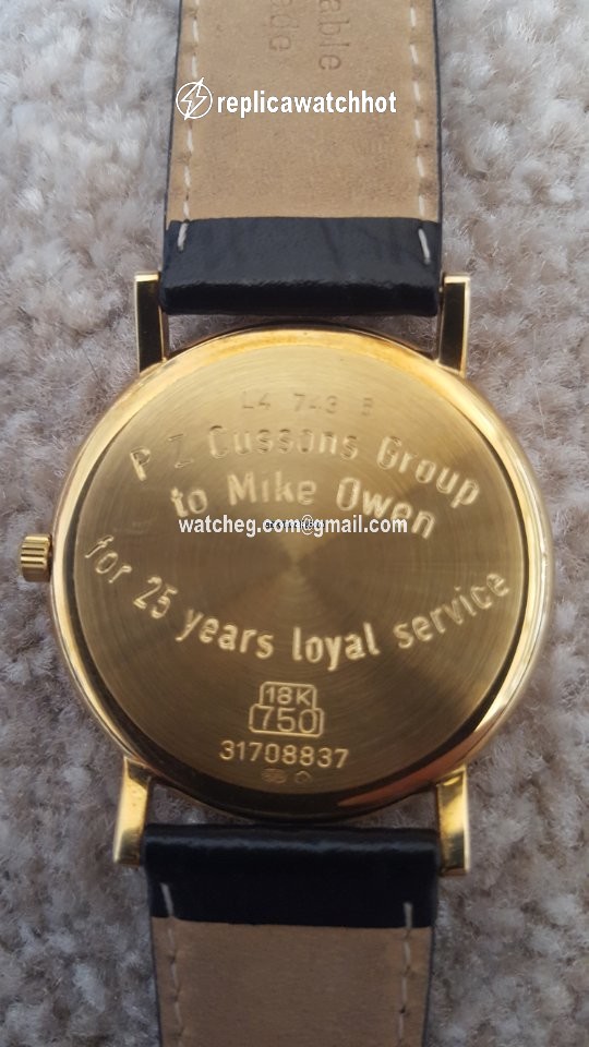Longines Presence Mens watch Unisex Quartz Yellow gold L4.743.6 3
