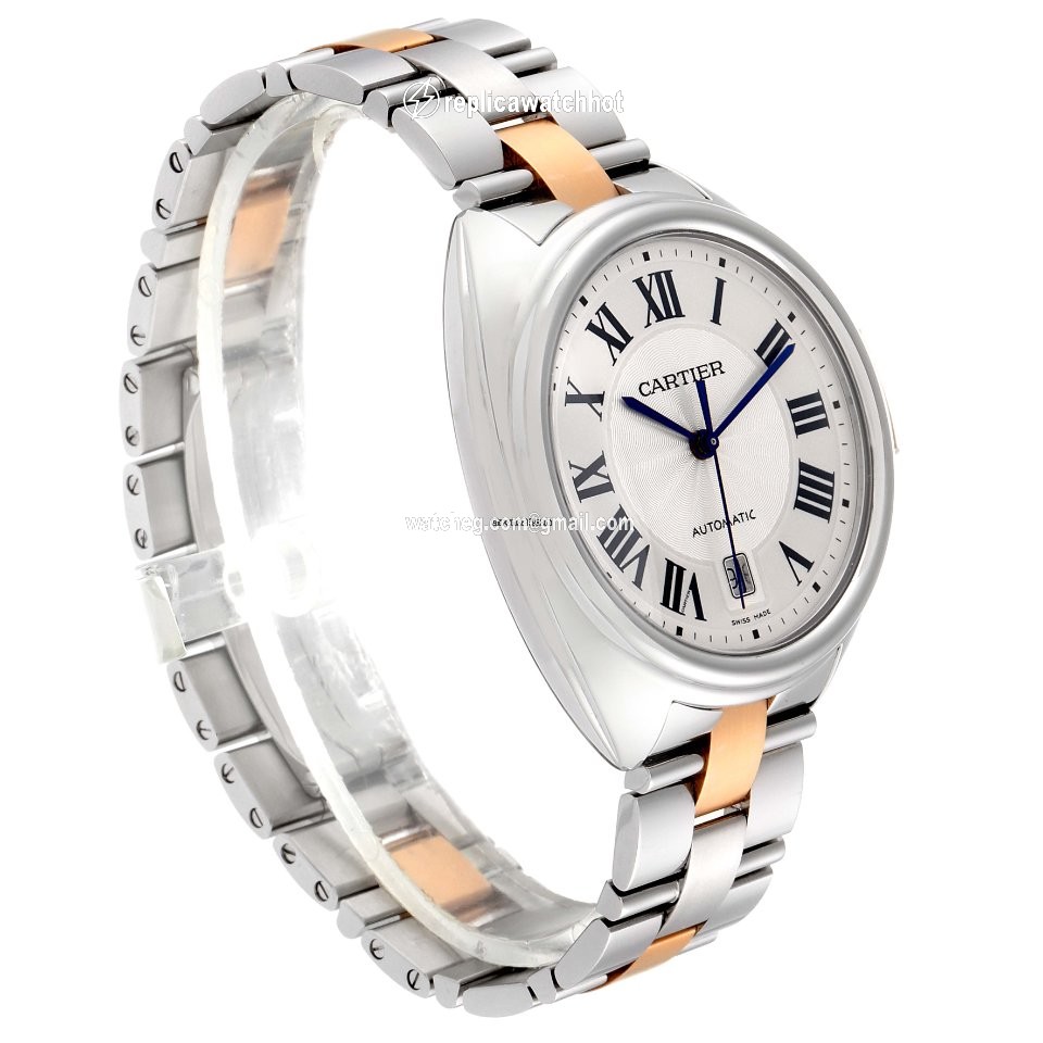 Cartier Cle de Cartier Mens watch Unisex Automatic Gold Steel W2CL0002 3