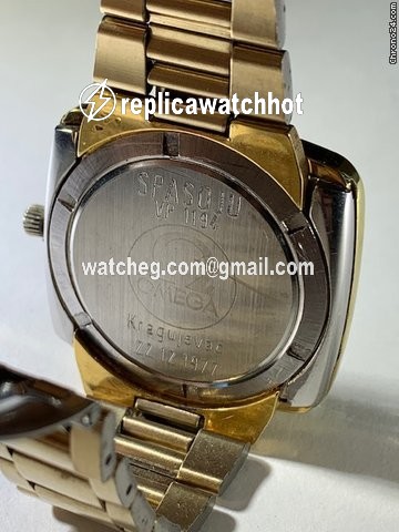 Omega Mens watch Unisex Automatic Gold Steel Dynamic 3