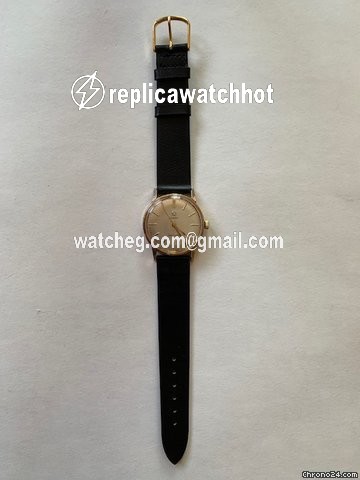 Omega Seamaster Mens watch Unisex Manual winding Gold Steel 135.012 3