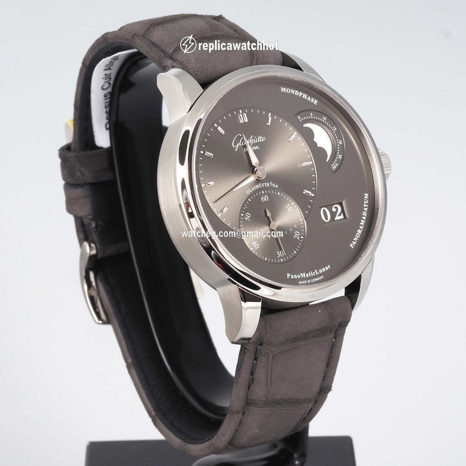 Glashtte Original PanoMaticLunar Mens watch Unisex Automatic Steel 1-90-02-43-32-02 3