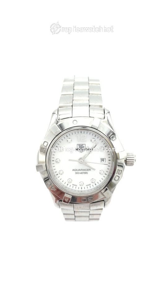 TAG Heuer Aquaracer Lady Womens watch Quartz Steel WAF1415 EBB9030 3