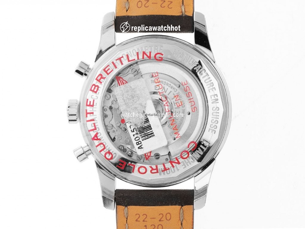 Breitling Transocean Chronograph Mens watch Unisex Automatic Steel AB015212 BF26 435X A20BA.1 3