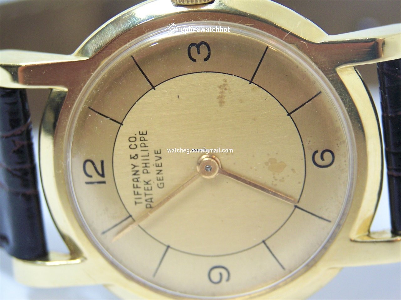 Patek Philippe Vintage Mens watch Unisex Manual winding Yellow gold 2505 3