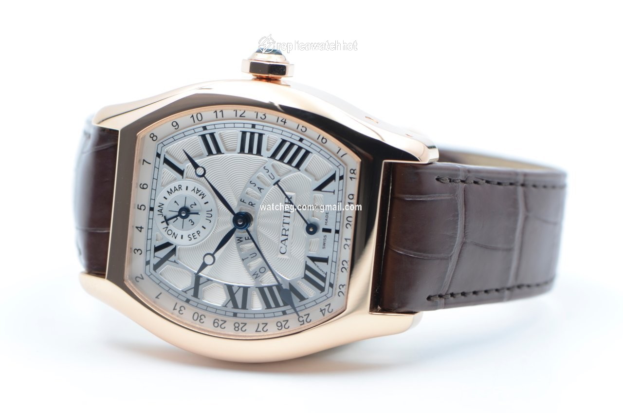 Cartier Tortue Mens watch Unisex Automatic Rose gold W1580045 3