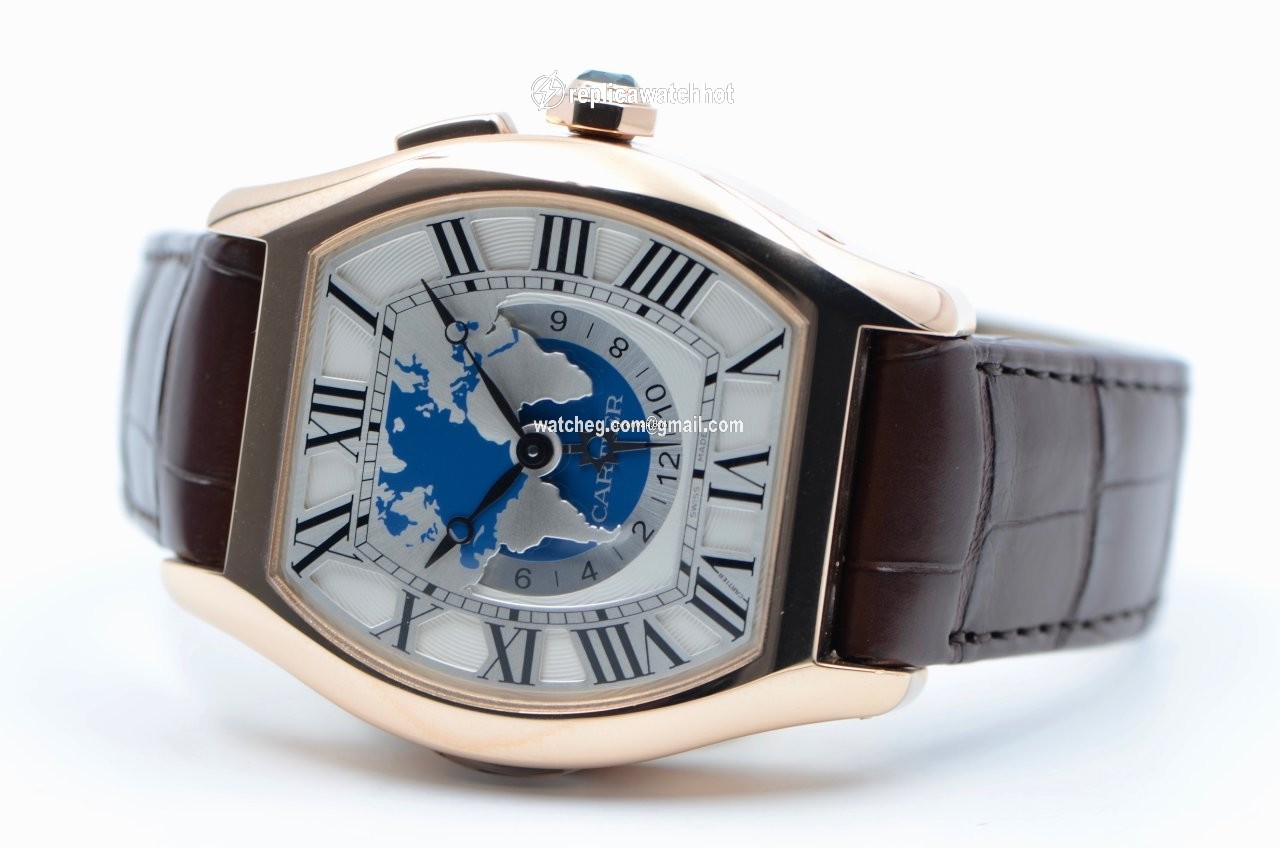 Cartier Tortue Mens watch Unisex Automatic Rose gold W1580049 3
