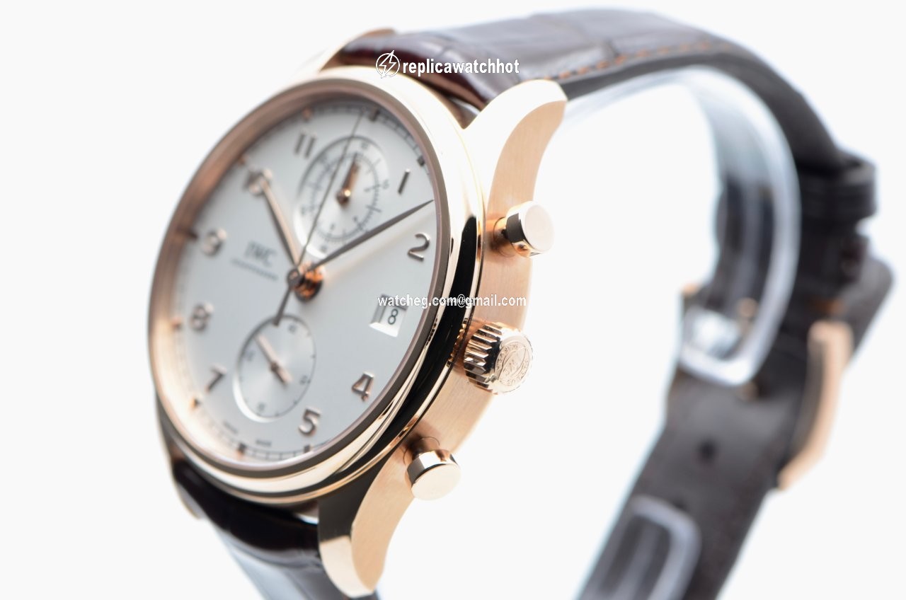 IWC Portuguese Chronograph Mens watch Unisex Automatic Rose gold IW390301 3
