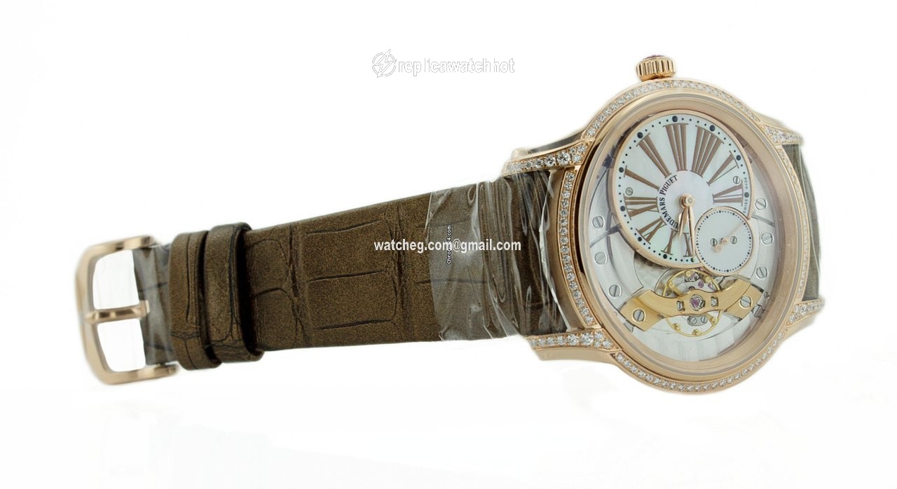 Audemars Piguet Millenary Womens watch Manual winding Rose gold 77247OR.ZZ.A812CR.01 3