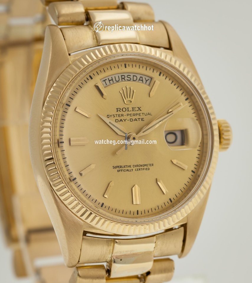 Rolex Day-Date Mens watch Unisex Yellow gold Automatic 6611B 3