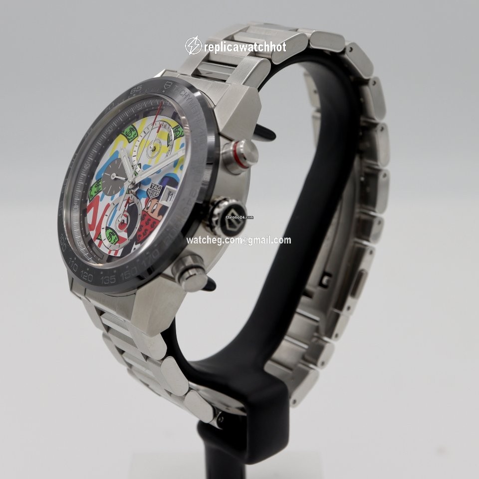 TAG Heuer Carrera Mens watch Unisex Automatic Steel CAR201AA.BA0714 3