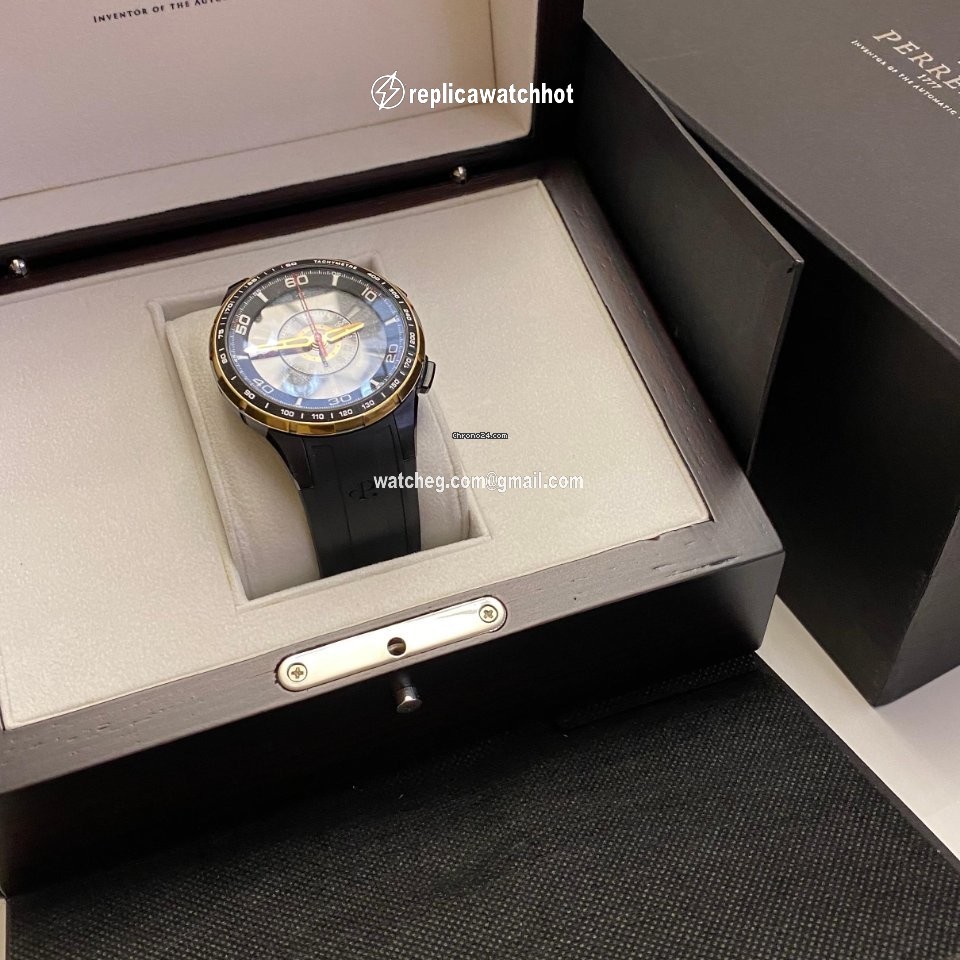 Perrelet Turbine Chrono Mens watch Unisex Automatic Gold Steel A3036 1 3