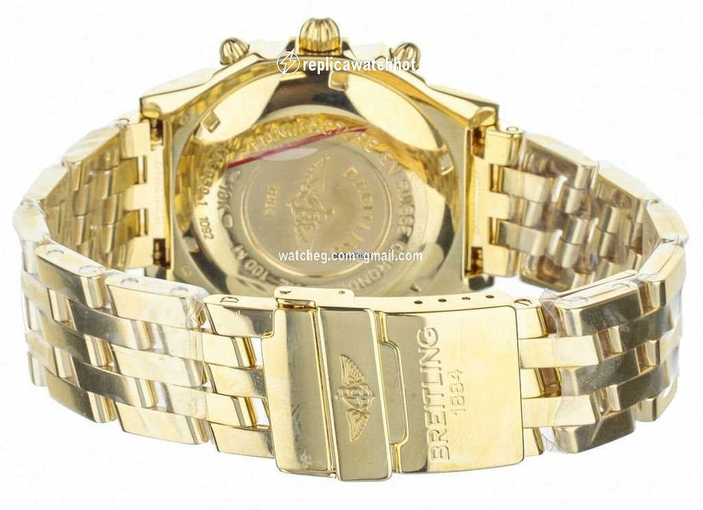 Breitling Chronomat Mens watch Unisex Automatic Yellow gold K13050 3