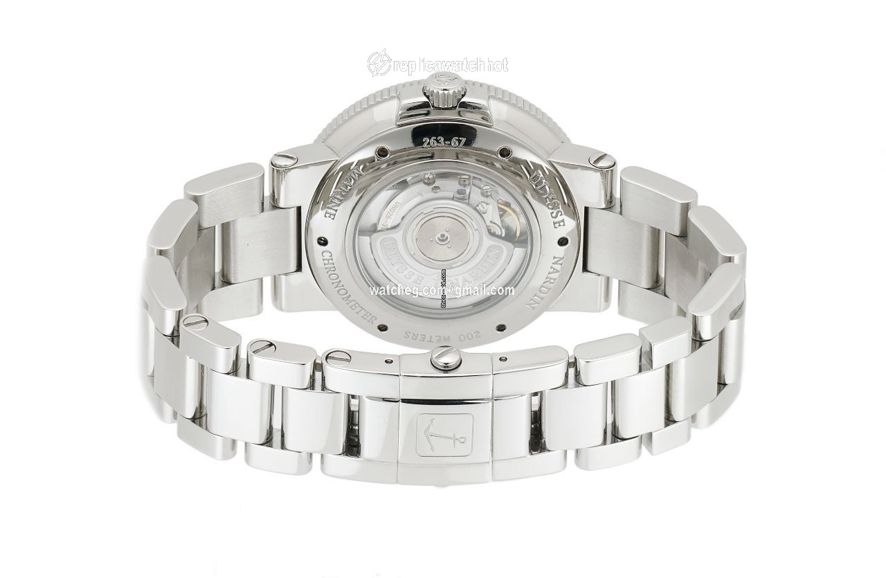 Ulysse Nardin Marine Chronometer 43mm Automatic Steel 263-67-7 43 3