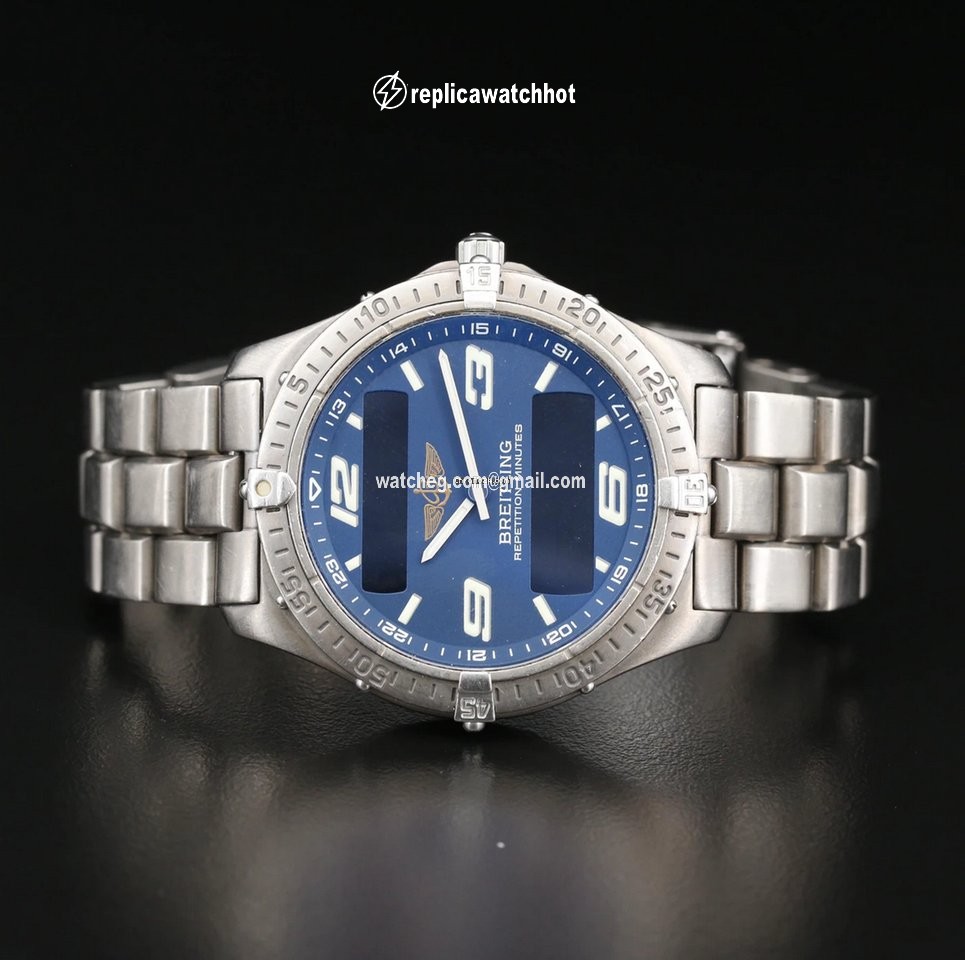 Breitling Aerospace Mens watch Unisex Quartz Titanium E65062 3