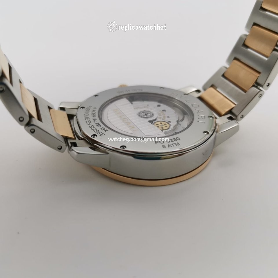 Bulgari Bulgari Mens watch Unisex Automatic Gold Steel BB41SPG 3