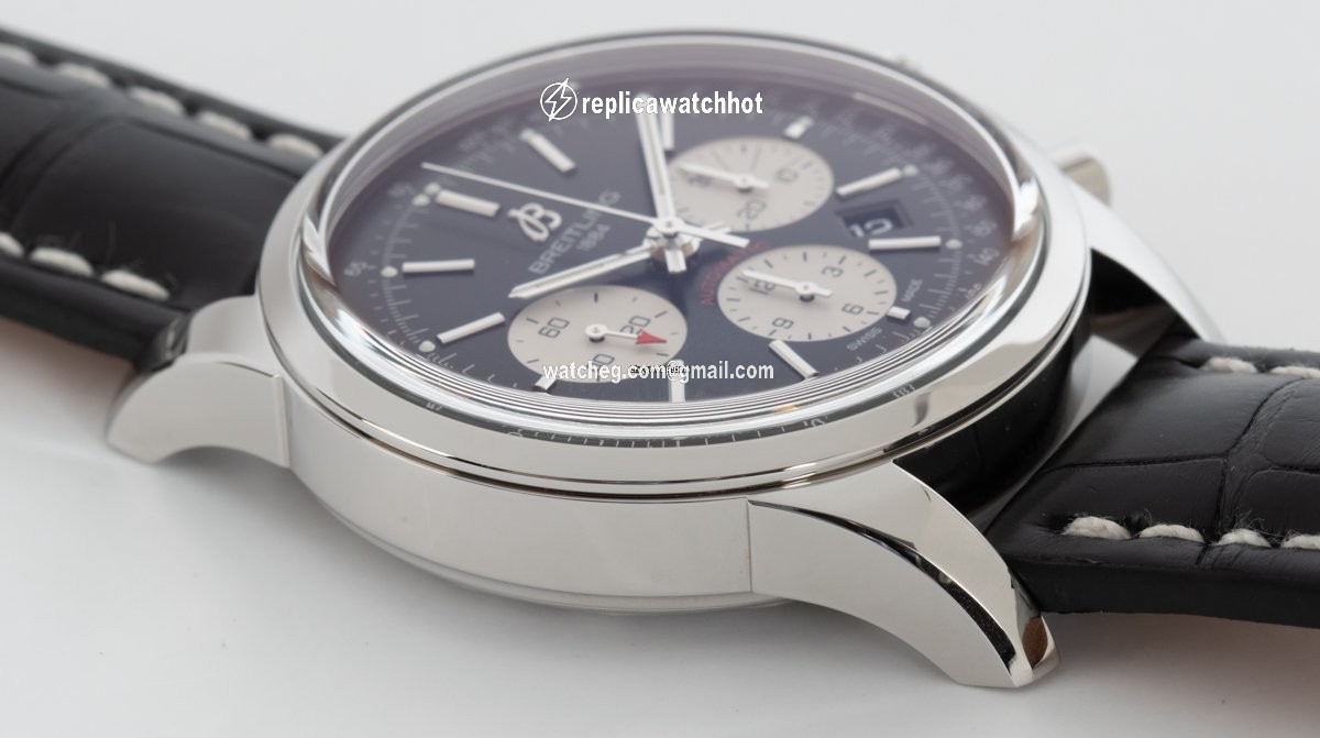 Breitling Transocean Chronograph Mens watch Unisex Automatic Steel AB015212 BF26 3