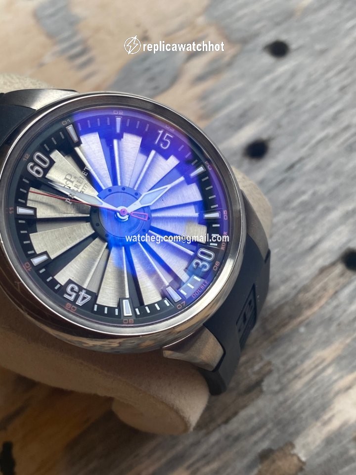 Perrelet Turbine Mens watch Unisex Automatic Titanium A5006 1 3