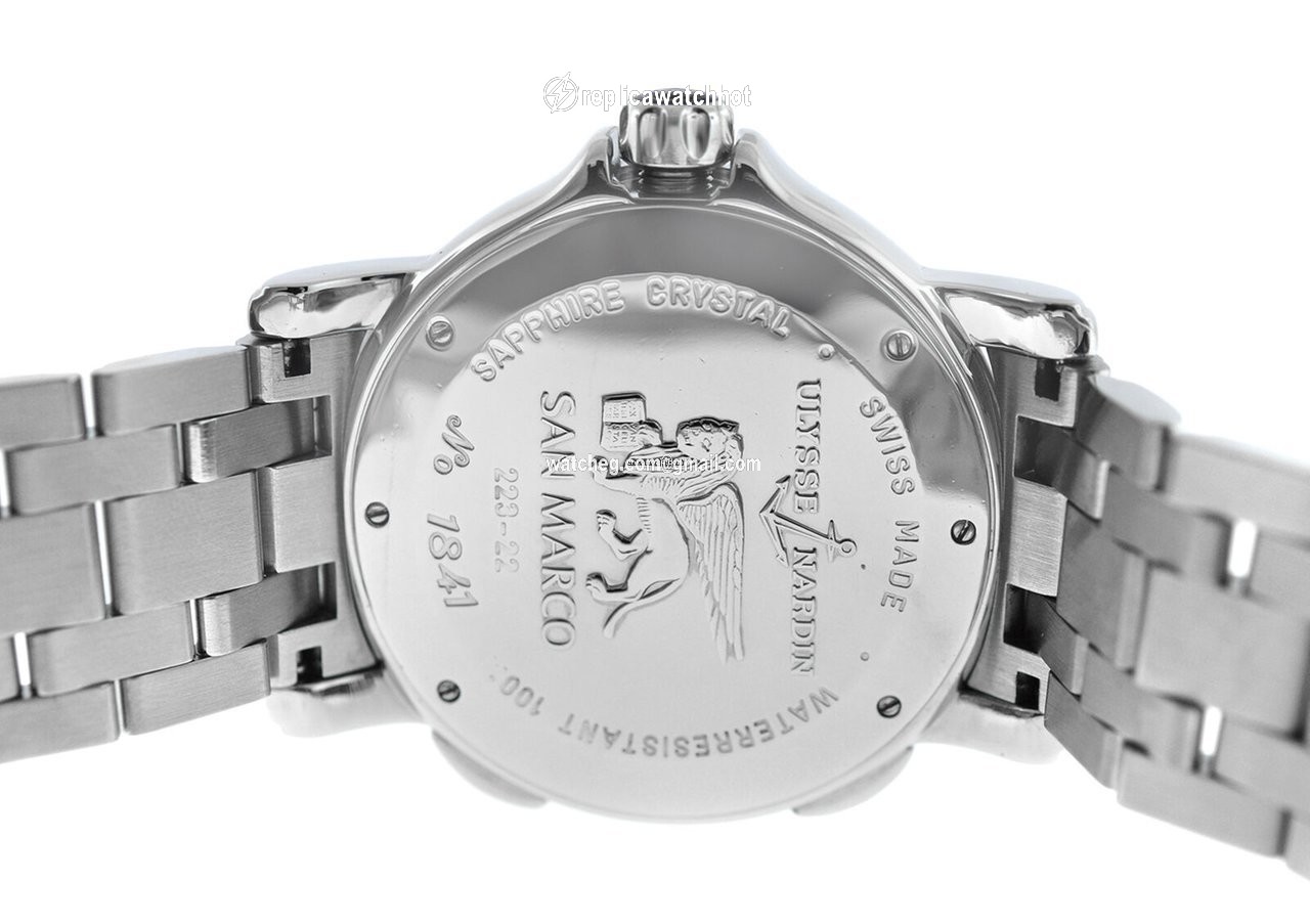 Ulysse Nardin San Marco Mens watch Unisex Automatic Steel 223-22 GMT + - 3