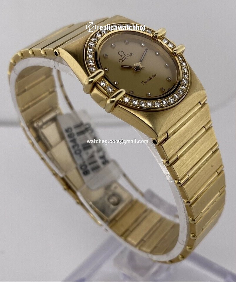 Omega Constellation Ladies Womens watch Quartz Yellow gold 895.1076 3