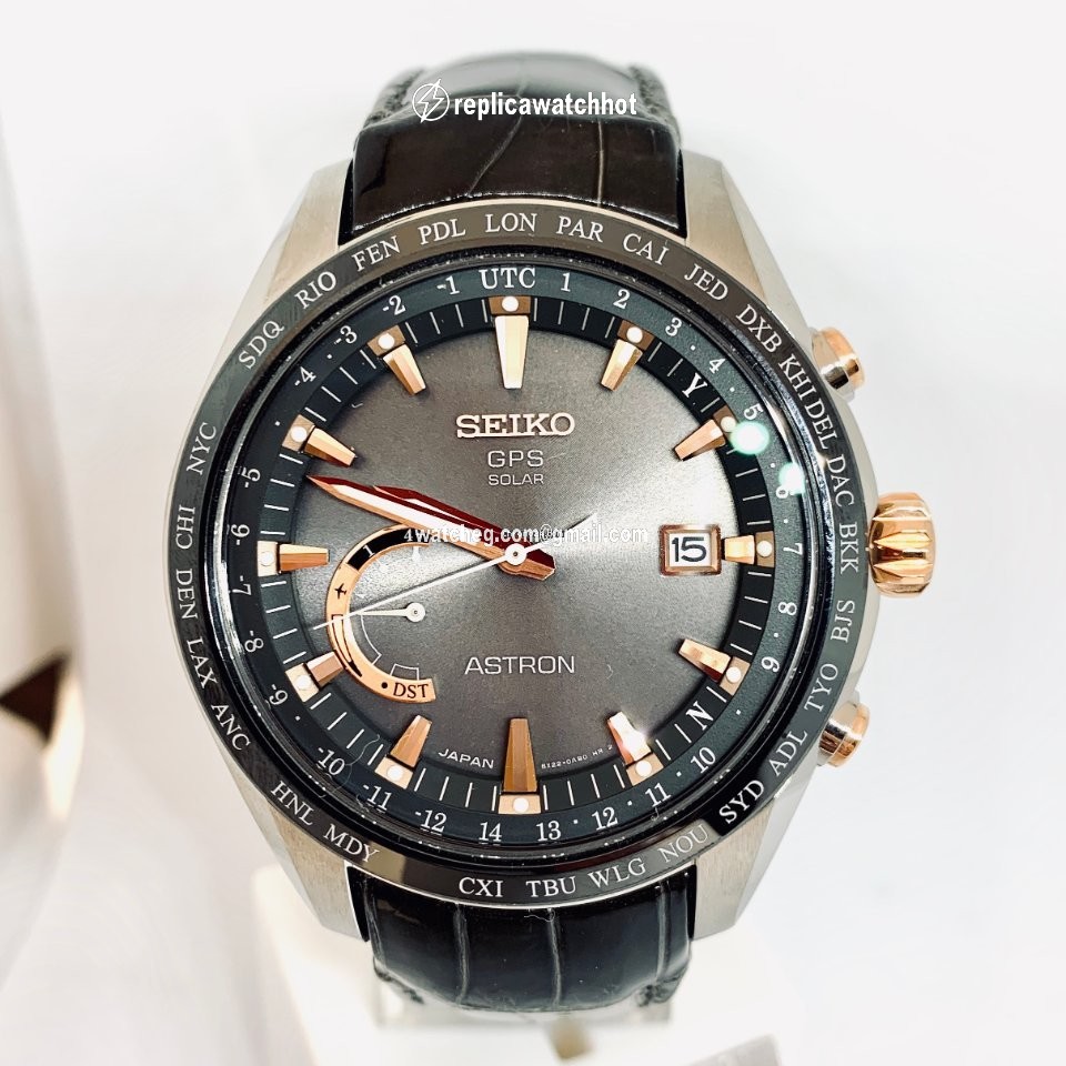 Seiko Astron GPS Solar Chronograph Mens watch Unisex Titanium SSE095J1 3