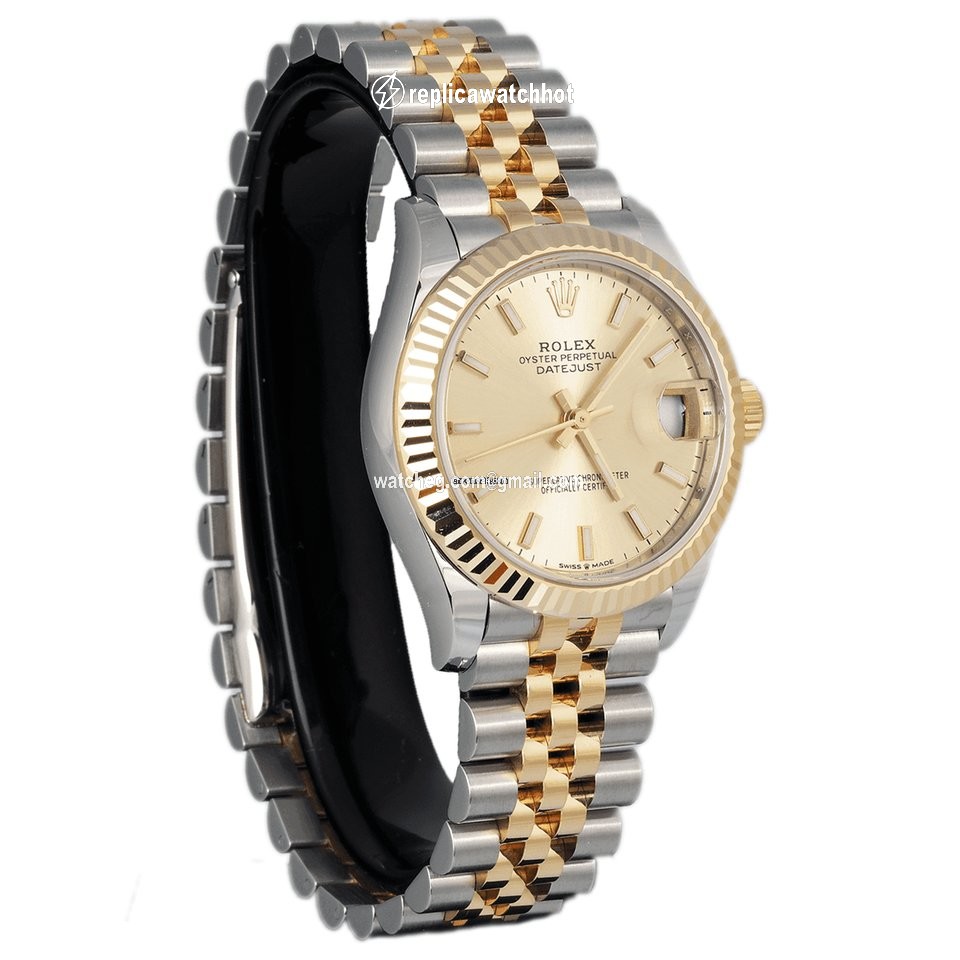 Rolex Datejust 31 Womens watch Gold Steel Automatic 278273-0014 3