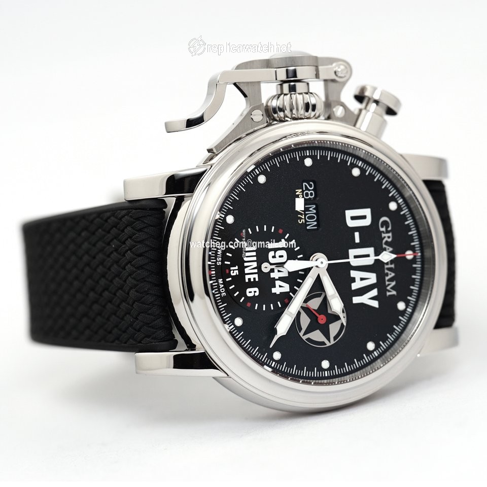 Graham Chronofighter Mens watch Unisex Automatic Steel 2CVAS.B30A 3
