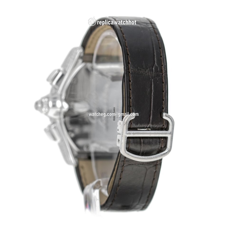 Cartier Roadster Mens watch Unisex Automatic White gold Cartier 2826 3