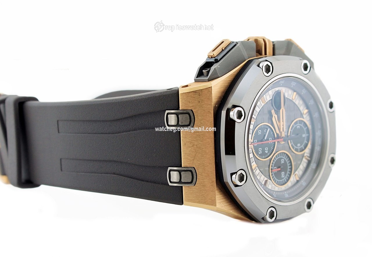 Audemars Piguet Royal Oak Offshore Chronograph Mens watch Unisex Automatic Rose gold 26568OM.OO.A004CA.01 3