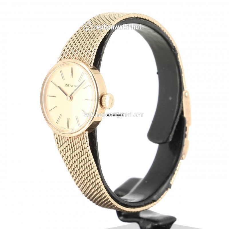 Zenith Womens watch Manual winding Yellow gold 01865 3