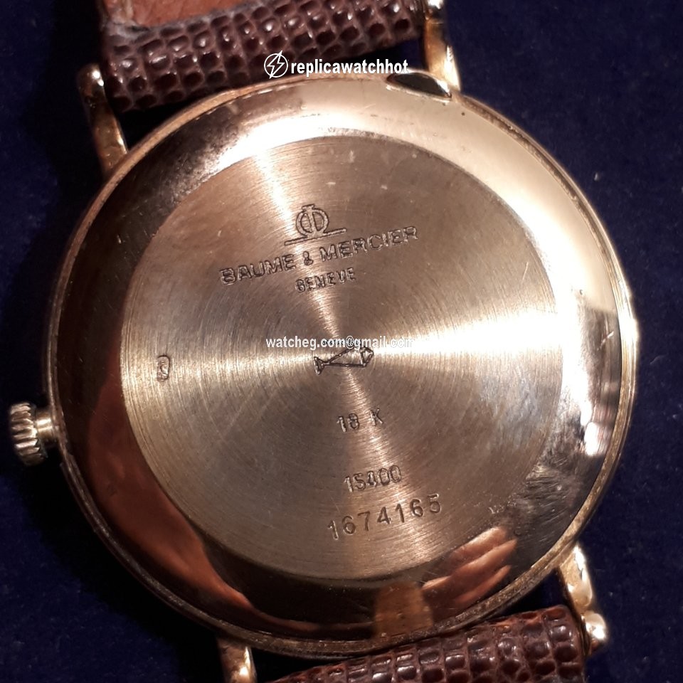 Baume & Mercier Classima Mens watch Unisex Automatic Yellow gold 1428851 3