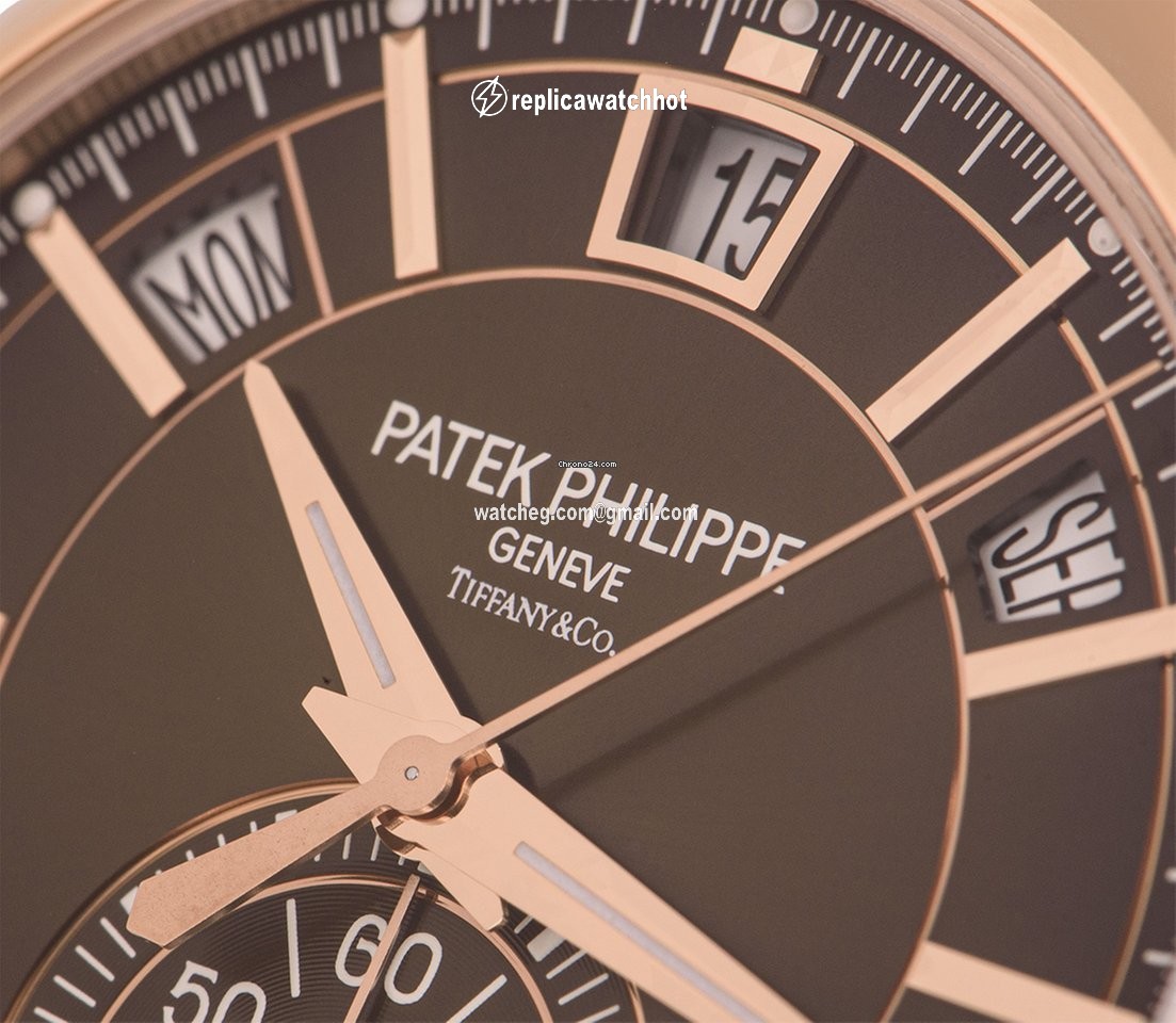 Patek Philippe Annual Calendar Chronograph Mens watch Unisex Automatic Rose gold 5905R-001 3