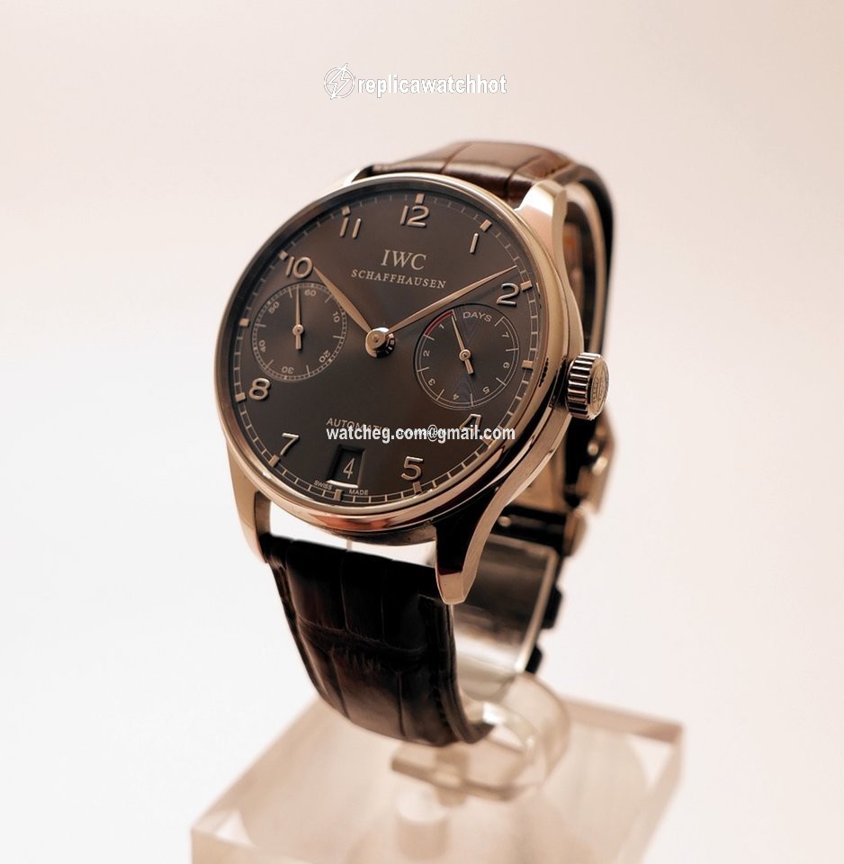 IWC Portuguese Automatic Mens watch Unisex Automatic White gold IW500106 3
