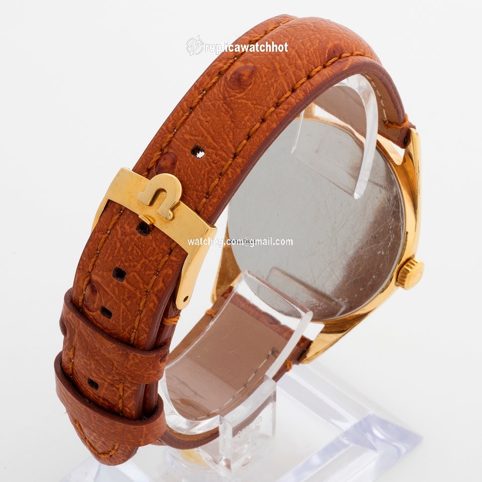 Omega Mens watch Unisex Manual winding Gold Steel 2990 3