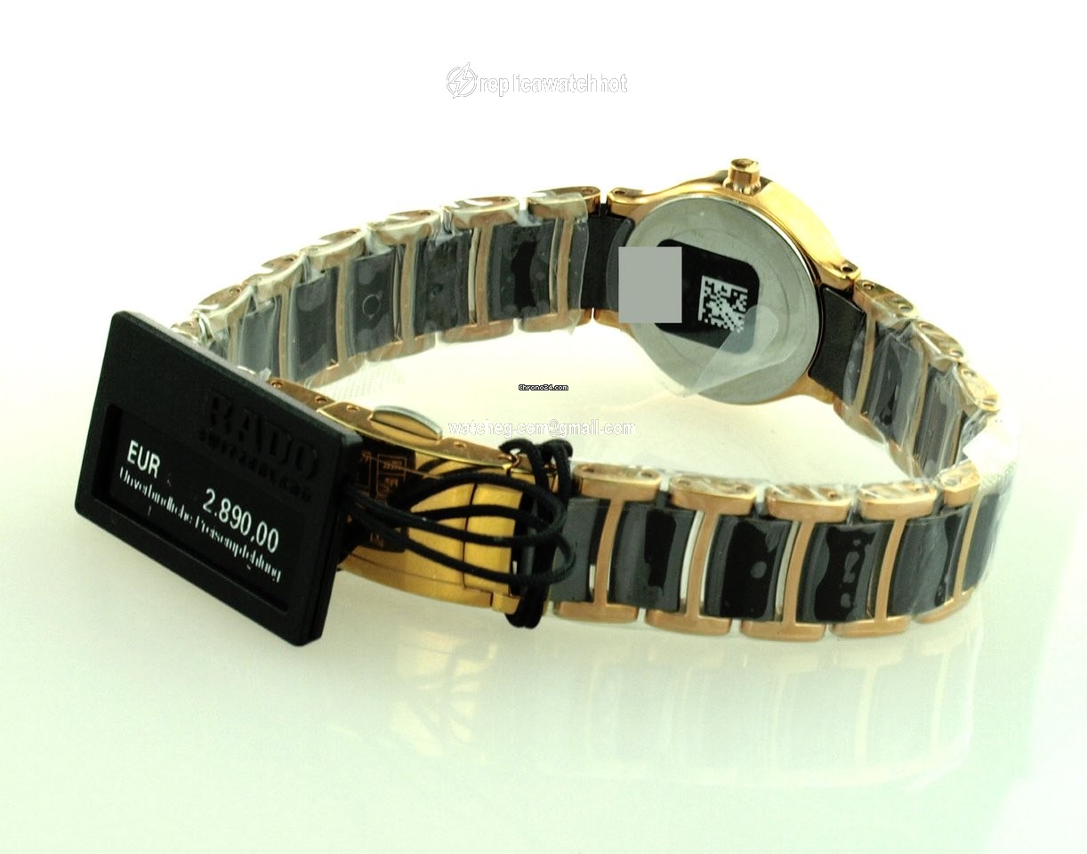 Rado Centrix Womens watch Quartz Gold Steel R30218702 3