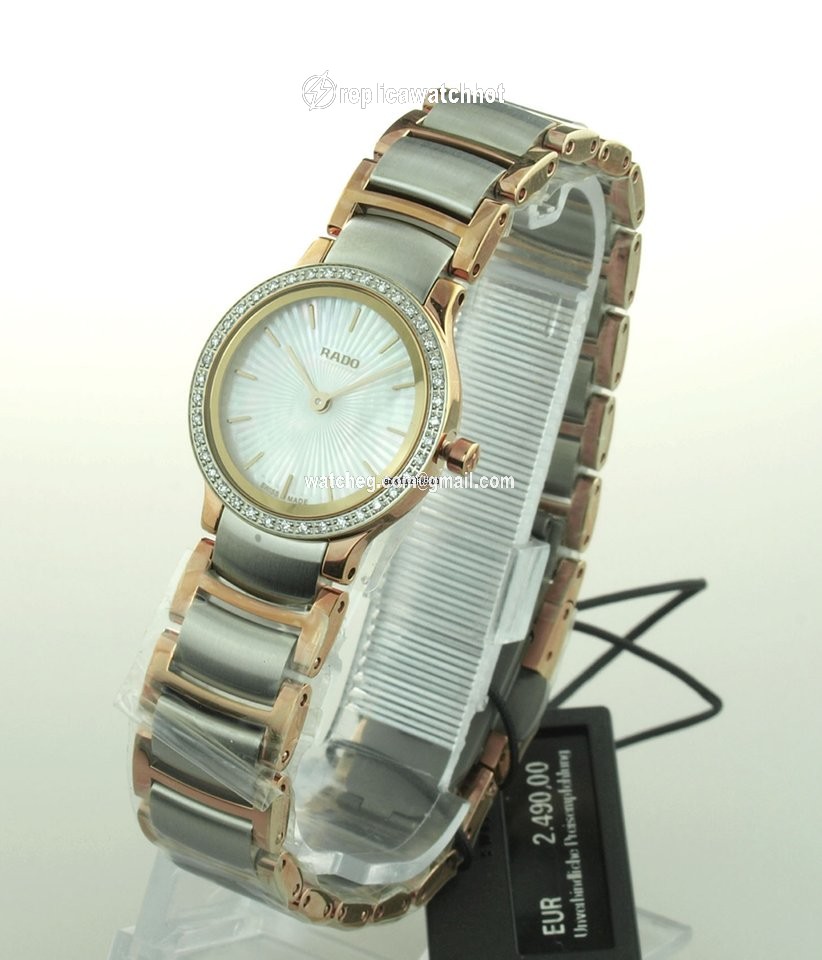 Rado Centrix Womens watch Quartz Gold Steel R30218923 3