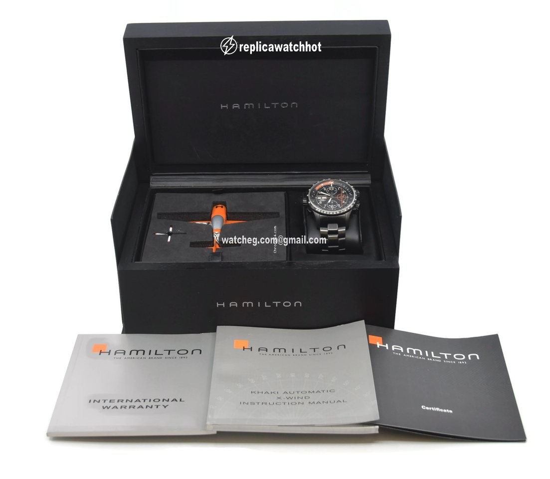 Hamilton Khaki X-Wind Mens watch Unisex Automatic Steel H77686133 3