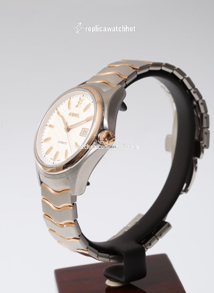 Ebel Wave Mens watch Unisex Automatic Gold Steel 1216204 3