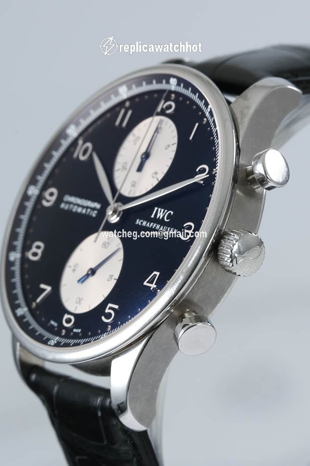 IWC Portuguese Chronograph Mens watch Unisex Automatic Steel IW371417 3