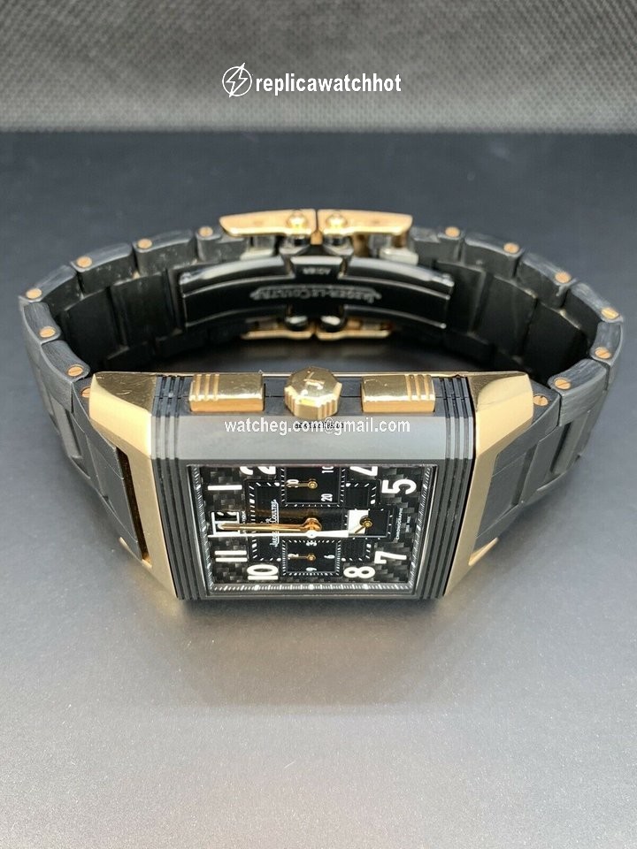 Jaeger-LeCoultre Reverso Squadra World Chronograph Mens watch Unisex Automatic Red gold JLQ702L67P 3